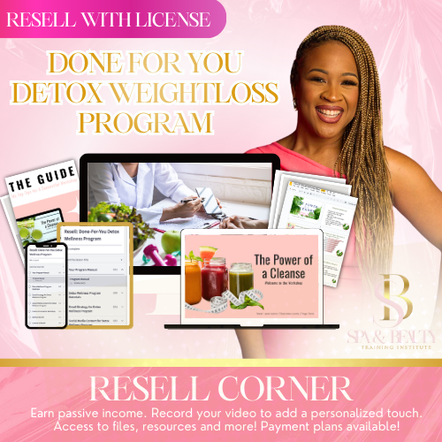 Resell: Done-For-You Detox Weightloss Program
