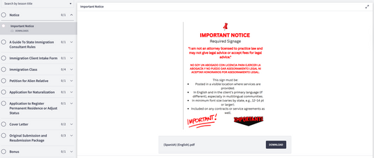 Immigration Specialist