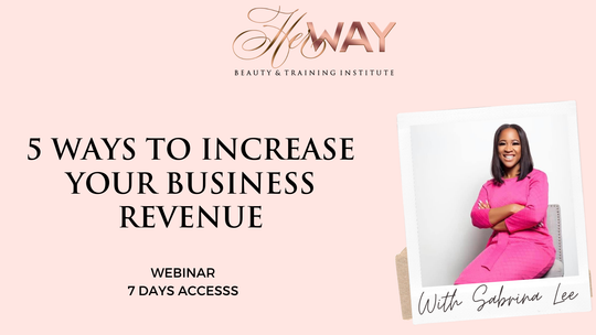 5 Ways To increase Your Business Revenue Webinar