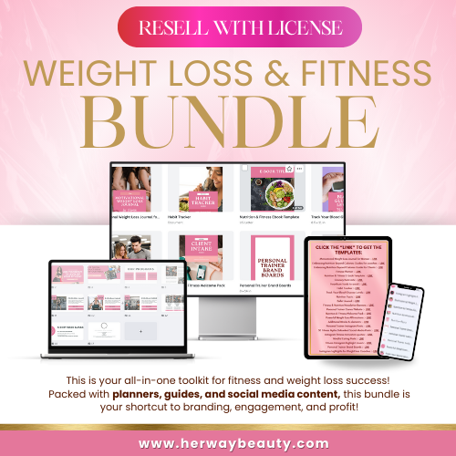 Resell: 23 Weightloss & Fitness Bundle